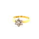 Pre Owned 18ct Diamond Cluster Ring ZU465